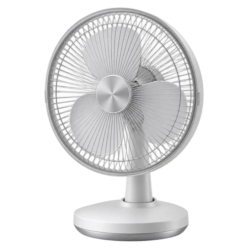 Ventilador de mesa branco